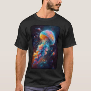 Kosmische kwal artwork t-shirt