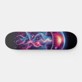 Kosmische kwal kunstwerk Galaxy Persoonlijk Skateboard (Horizontaal)