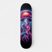 Kosmische kwal kunstwerk Galaxy Persoonlijk Skateboard (Voorkant)