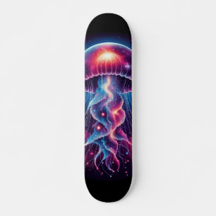 Kosmische kwal kunstwerk Galaxy Persoonlijk Skateboard