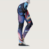 Kosmische Kwiek Elegantie Leggings (Rechts)
