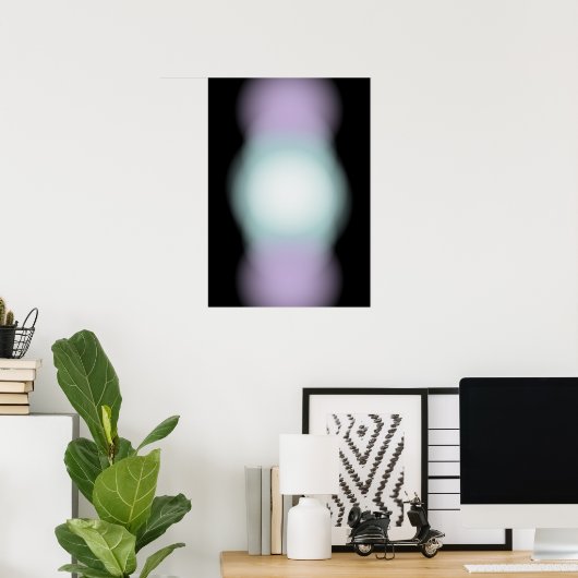 Kosmische lichtgevendheid poster (Thuiskantoor)