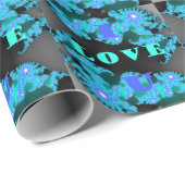 Kosmische Liefde Elementen Art Print Cadeaupapier (Rol Hoek)