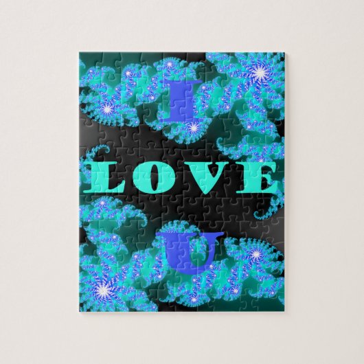 Kosmische Liefde Elementen Kunstprint Legpuzzel (Verticaal)
