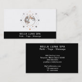 ** Kosmische Maan Fasen Universum Lunar Shaman Ste Visitekaartje (Voorkant / Achterkant)