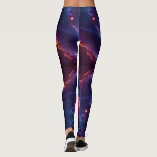 Kosmische Majesteit Leggings (Achterkant)