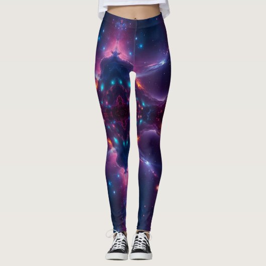Kosmische Majesteit Leggings (Voorkant)