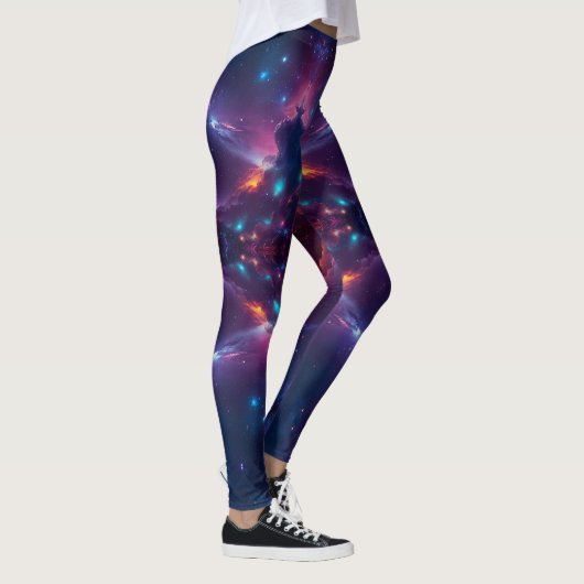 Kosmische Majesteit Leggings (Rechts)