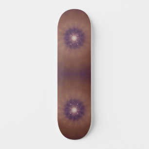 Kosmische Mandala-uitbarsting - Abstracte Paarse M Persoonlijk Skateboard