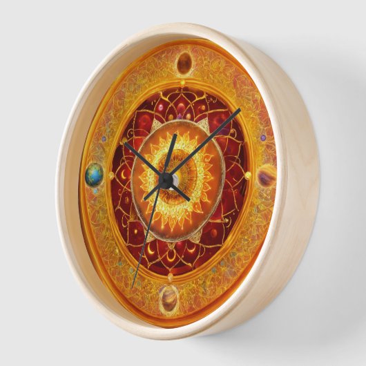 "Kosmische Mandala's: Planetaire Tijdstuk" (Hoek)