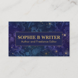 Kosmische Marine en Gouden Schrijvers Visitekaartje