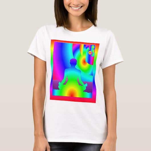 Kosmische Meditatie T-shirt (Voorkant)