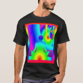 Kosmische meditatie t-shirt (Voorkant)