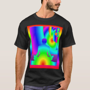 Kosmische meditatie t-shirt