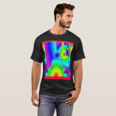 Kosmische meditatie t-shirt (Voorkant volledig)