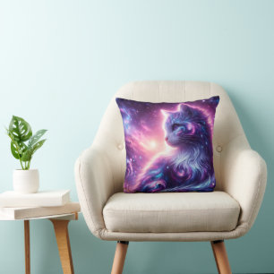 Kosmische Melkweg Mystieke Hemelse Katachtige Kussen