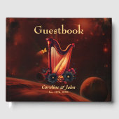 Kosmische melodie, de magie van de harp. gastenboek (Voorkant)