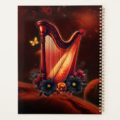 Kosmische melodie, de magie van de harp planner (Achterkant)