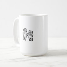 Kosmische metgezellen - Astronauten houden handen 