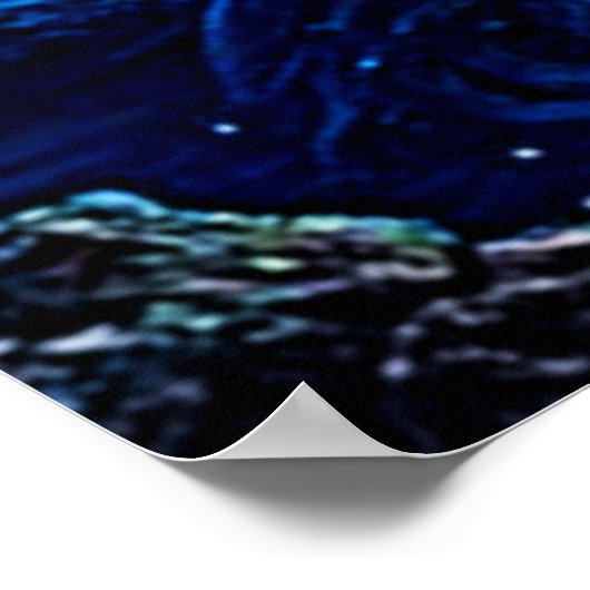 Kosmische Mindscape Art Poster (Hoek)