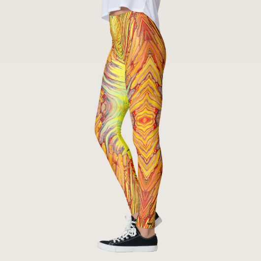 Kosmische mix van citrus leggings (Links)