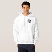 Kosmische Moeder Aarde en Hemelse Antilope Hoodie (Voorkant volledig)