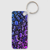 Kosmische Moonlight Sleutelhanger Ring – Astronomi (Achterkant)