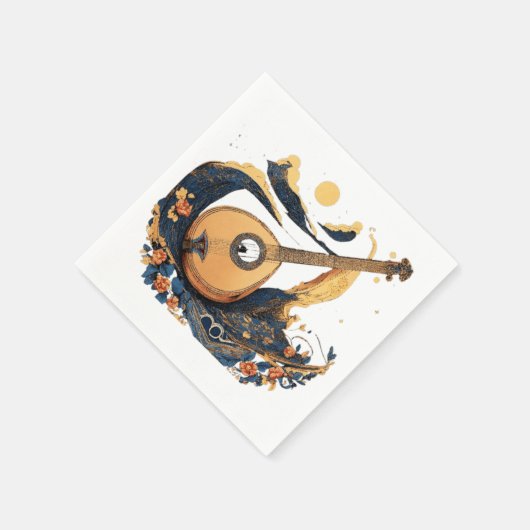 kosmische muziek servet (Hoek)