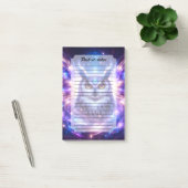Kosmische Mystieke Wijsheid Hemelse Spirituele Uil Post-it® Notes (Kantoor)