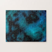 Kosmische namaak Blauwe Marmer Legpuzzel (Horizontaal)
