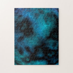 Kosmische namaak Blauwe Marmer Legpuzzel