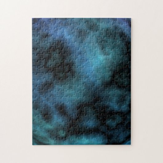 Kosmische namaak Blauwe Marmer Legpuzzel (Verticaal)
