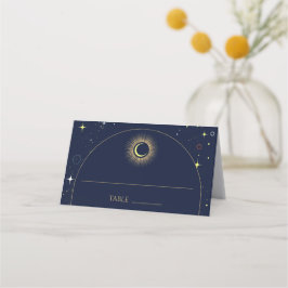 Kosmische Navy Arch Astrologisch Plaatskaartje