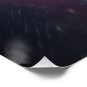 *~*Kosmische Neon Glowing Angel Wings AP78 Perfect Poster (Hoek)