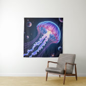 kosmische neon kwal wandkleed (In situ)