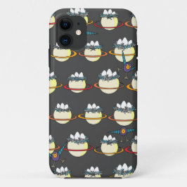 kosmische nesten iPhone 11 hoesje