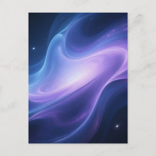 Kosmische Nevel Sterrenstelsel Abstract Briefkaart