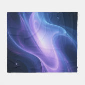 Kosmische Nevel Sterrenstelsel Abstract Fleece Deken (Voorkant (Horizontaal))