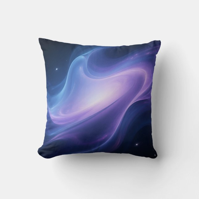 Kosmische Nevel Sterrenstelsel Abstract Kussen (Voorkant)