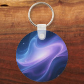 Kosmische Nevel Sterrenstelsel Abstract Sleutelhanger (Achterkant)