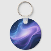 Kosmische Nevel Sterrenstelsel Abstract Sleutelhanger (Achterkant)