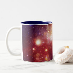 Kosmische Nevelkunst, Kleuren van de Melkweg voor Tweekleurige Koffiemok