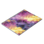 kosmische nevelsymfonie notitieboek (Linkerzijde)