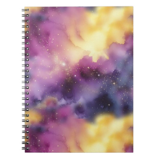 kosmische nevelsymfonie notitieboek (Voorkant)