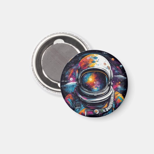 Kosmische Odyssey - Ervaar de omhelzing van het un Magneet (Voorkant / Achterkant)