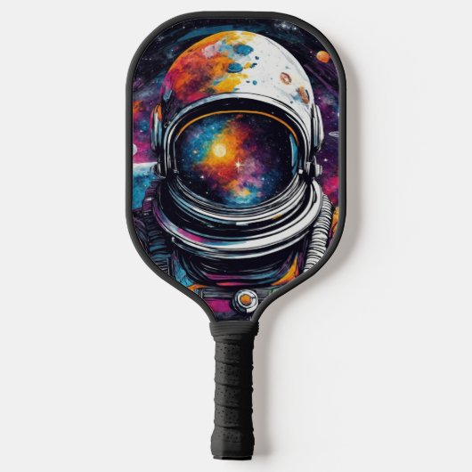 Kosmische Odyssey - Voel het Universum in je! Pickleball Paddle (Achterkant)