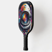 Kosmische Odyssey - Voel het Universum in je! Pickleball Paddle (Links)