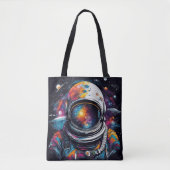 Kosmische Odyssey - Voel het Universum in je! Tote Bag (Voorkant)