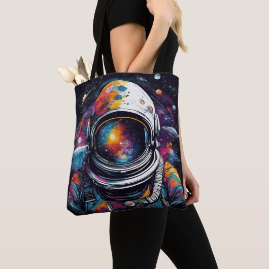 Kosmische Odyssey - Voel het Universum in je! Tote Bag (Dichtbij)