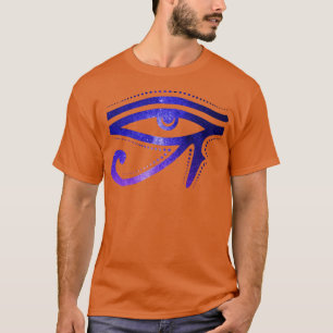 kosmische ogen van een Egyptische Hieroglyph T-shirt